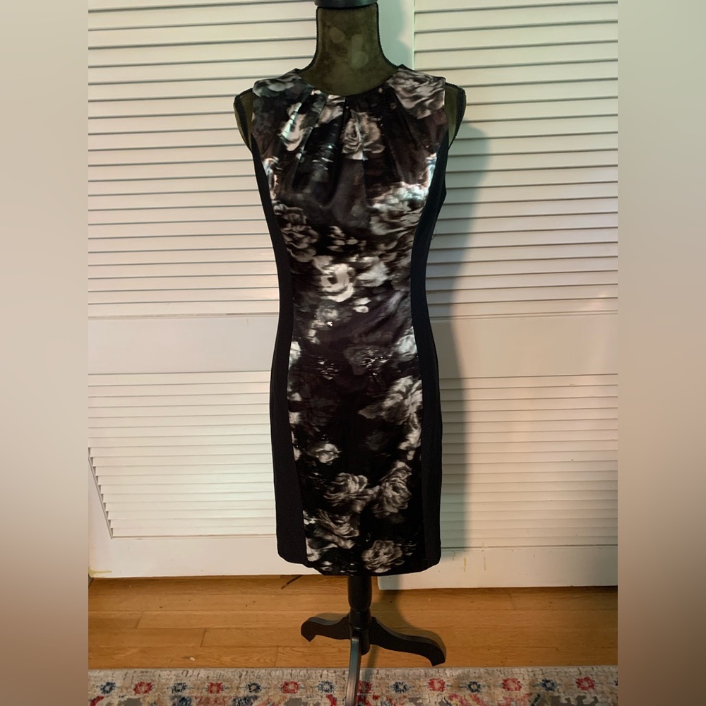 New York And Company Women’s Black And White Dress  Size 4